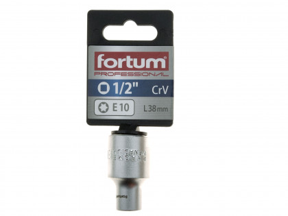 Hlavice nástrčná vnitřní TORX 1/2", E 10, L 38mm