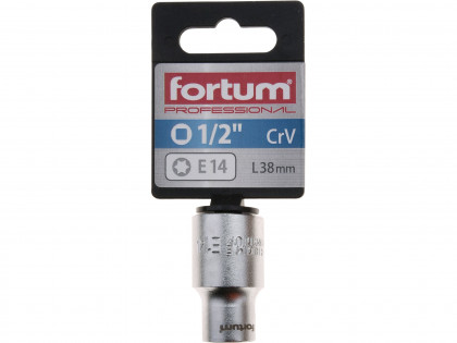 Hlavice nástrčná vnitřní TORX 1/2", E 14, L 38mm