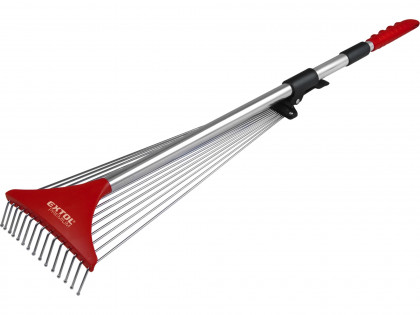 Hrábě nastavitelné s teleskopickou násadou, délka 80-158cm, šířka 18-59cm