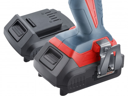 Vrtací šroubovák aku s příklepem SHARE20V, 20V Li-ion (2×), 2000mAh