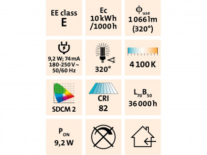 Zářivka LED, 60cm, 900lm, T8, neutrální bílá, PC