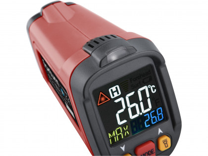 Teploměr bezkontaktní IR průmyslový, se sondou, -50°-800°C