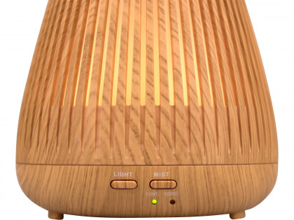 Aroma difuzér BEAM - PAPRSEK, osvěžovač a zvlhčovač vzduchu, imitace světlého dřeva