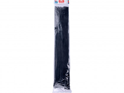Pásky stahovací na kabely černé, 900x12,4mm, 50ks, nylon PA66