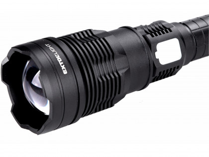 Svítilna 8000lm, zoom, USB nabíjení s powerbankou, 60W COB LED