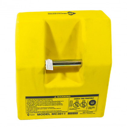 Žlutý plastový zakládací klín MC3011 - 62,5 x 36 x 41 cm