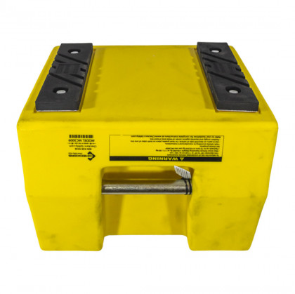 Žlutý plastový zakládací klín MC3009 - 38 x 38 x 28,5 cm