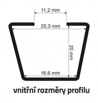 Střešní nosič OCT IV zámek černý DIH