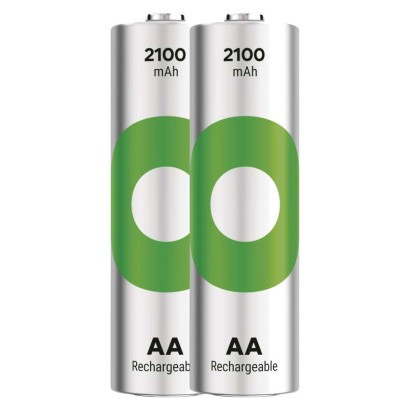 Nabíječka baterií GP Eco E221 + 2× AA ReCyko 2100