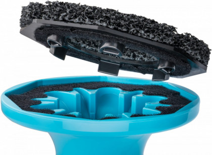 Unašeč brusného kotouče s brusným kotoučem na odstranění rzi z nábojů kol Ø160 mm Hazet 4960V-160/2 - HA218394