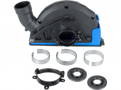 Kryt/adaptér odsávací pro řezání úhlovou bruskou, O115/125mm