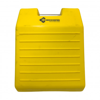 Žlutý plastový zakládací klín MC3012 - 56 x 38 x 28 cm