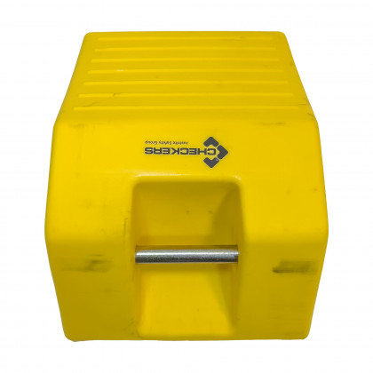 Žlutý plastový zakládací klín MC3012 - 56 x 38 x 28 cm