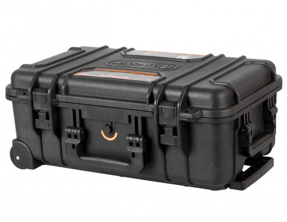 Vodotěsný plastový kufr s pěnovou výplní a kolečky (XXL) - TC320088