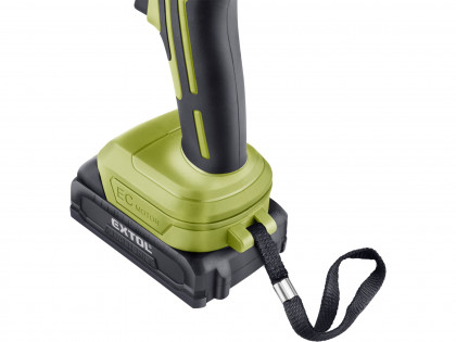 Vrtací šroubovák aku, BRUSHLESS, 20V Li-ion, 2×2Ah