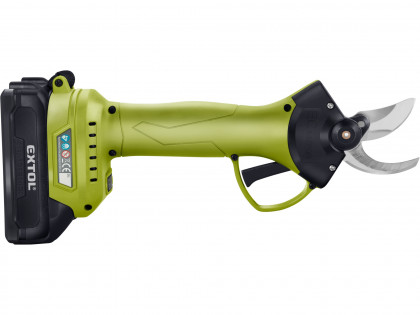 Nůžky zahradní aku, BRUSHLESS, 20V Li-ion, 2Ah