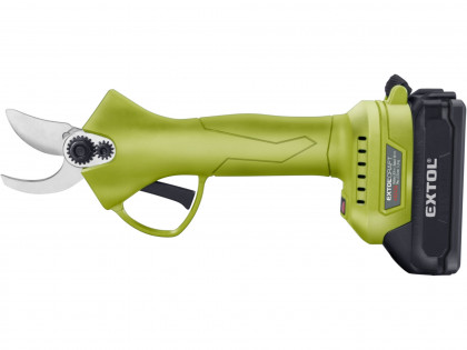 Nůžky zahradní aku, BRUSHLESS, 20V Li-ion, 2Ah