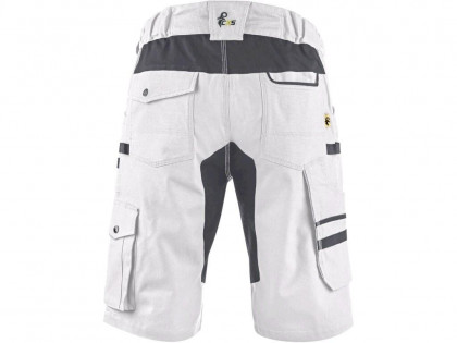 Kraťasy CXS STRETCH pánské, bílo-šedé