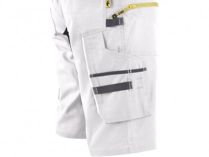 Kraťasy CXS STRETCH pánské, bílo-šedé