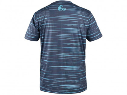 Tričko CXS SPORTY COOL, krátký rukáv, modré