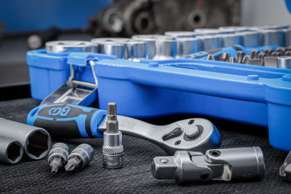 Gola sada, 1/4", 3/8", 1/2", palcová, 192 ks - B2245