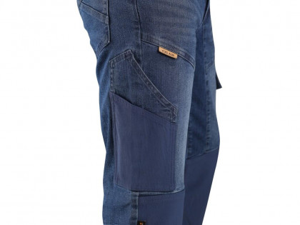 Kalhoty jeans CXS ALBI, pánské, modré