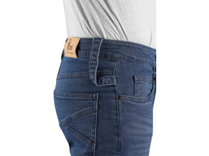 Kalhoty jeans CXS ALBI, pánské, modré