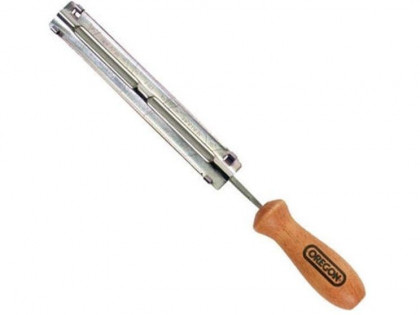 pilník kulatý o 4mm s vedením pro broušení řetězu