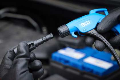 Pneumatická ofukovací pistole, 5 nástavců - B7177