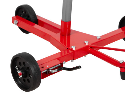 Pojízdný stojan na pneumatiky s disky