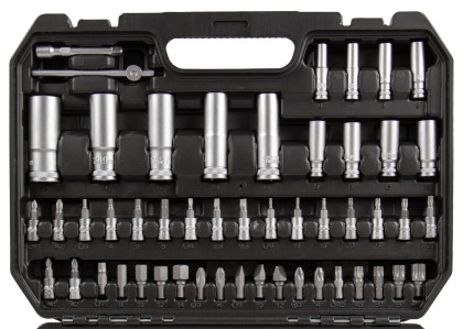 Profesionální gola sada, 1/2", 1/4", 108 ks