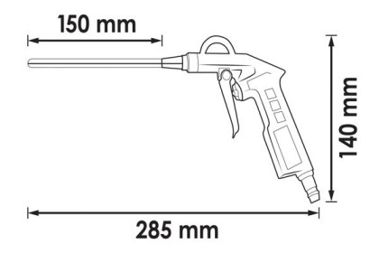 Ofukovací pistole VIGOR V7135-150