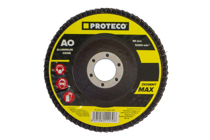Kotouč lamelový zkosený MAX 115 mm AO, zr.40 - ocel