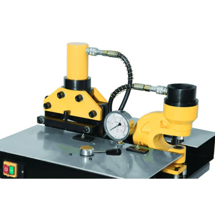 Hydraulické zařízení pro řezání, ohýbání a děrování přípojnic HHM-200H