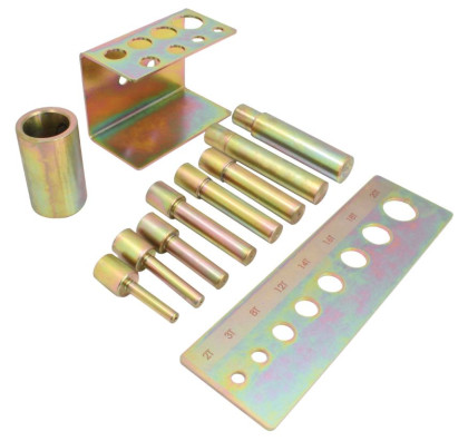 Adaptéry pro hydraulické lisy - sada 8 ks