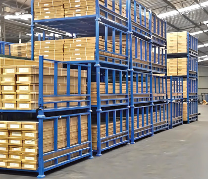 Průmyslový regál na skladování pneumatik a materiálu, 1000 kg