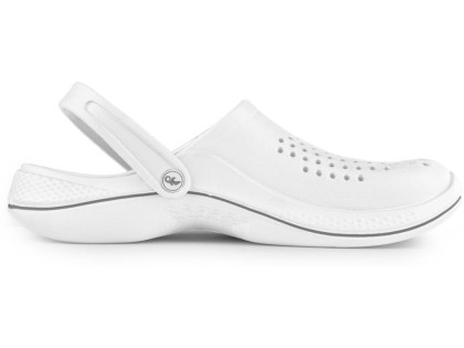Obuv nazouvák CXS TREND, unisex, bílo-šedý