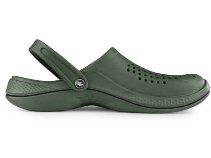 Obuv nazouvák CXS TREND, pánský, khaki-černý
