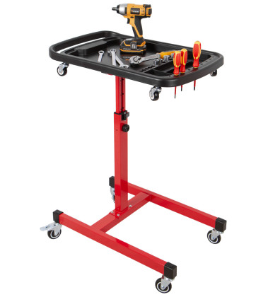 Pojízdný odkládací stolek, výškově stavitelný 775 - 1200 mm