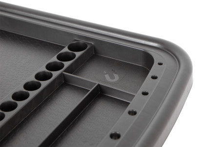 Pojízdný odkládací stolek, výškově stavitelný 775 - 1200 mm