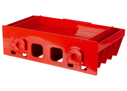 Závěsný držák na nářadí, 4 boxy