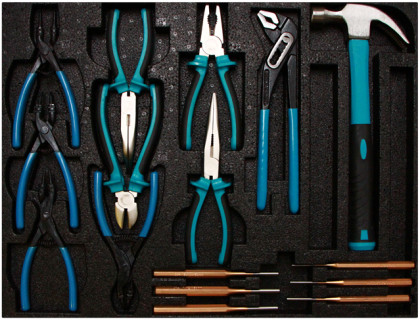 Sada nářadí do dílenského vozíku 235 ks - SADA004