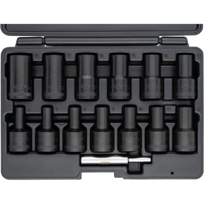 Sada na poškozené šrouby 1/2”, 6-19 mm, 13 ks, Vigor - V2404N