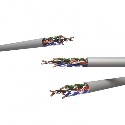 Datový kabel UTP CAT 5E PVC Basic, 305m