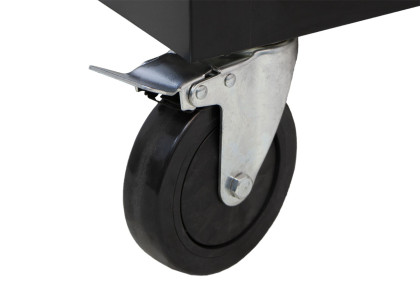 Dílenský vozík Magnus XXL s nářadím, 12 zásuvek, 360 ks - červený