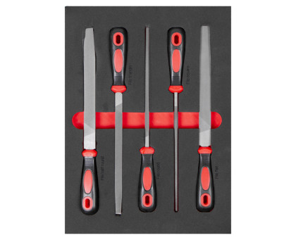 Dílenský vozík Magnus XXL s nářadím, 12 zásuvek, 360 ks - červený