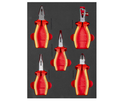 Dílenský vozík Magnus XXL s nářadím, 12 zásuvek, 360 ks - červený