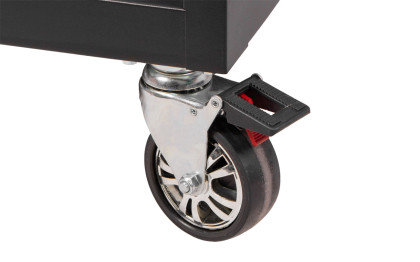 Dílenský vozík prázdný, 360°, 10 zásuvek - AH450101