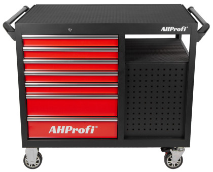 Dílenský vozík prázdný, 360°, 10 zásuvek - AH450101