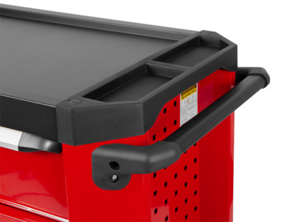 Dílenský vozík s nářadím, 7 zásuvek, 238 ks - AH470071BAL